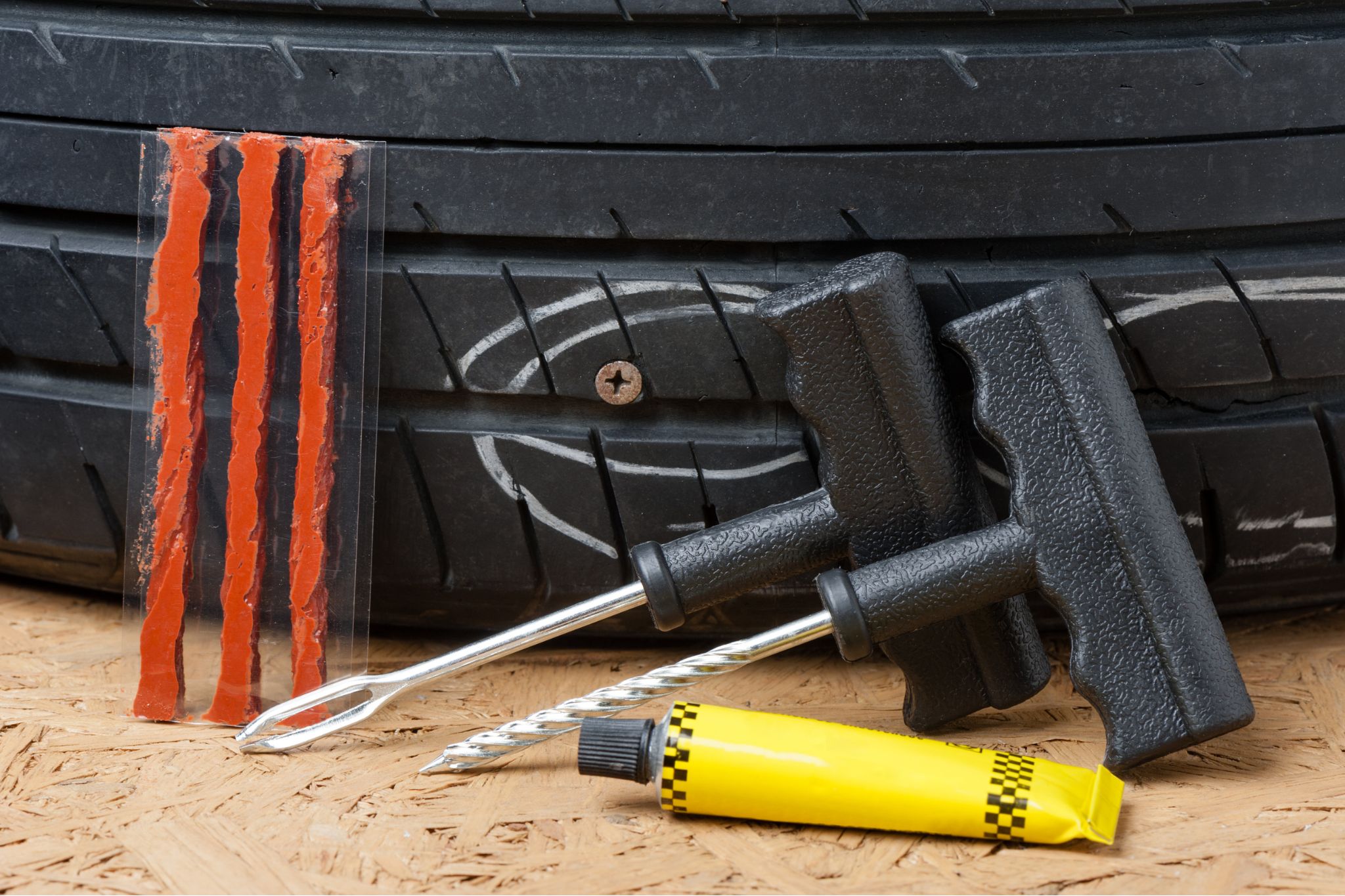 How Do You Use The Acura Flat Tire Repair Kit.