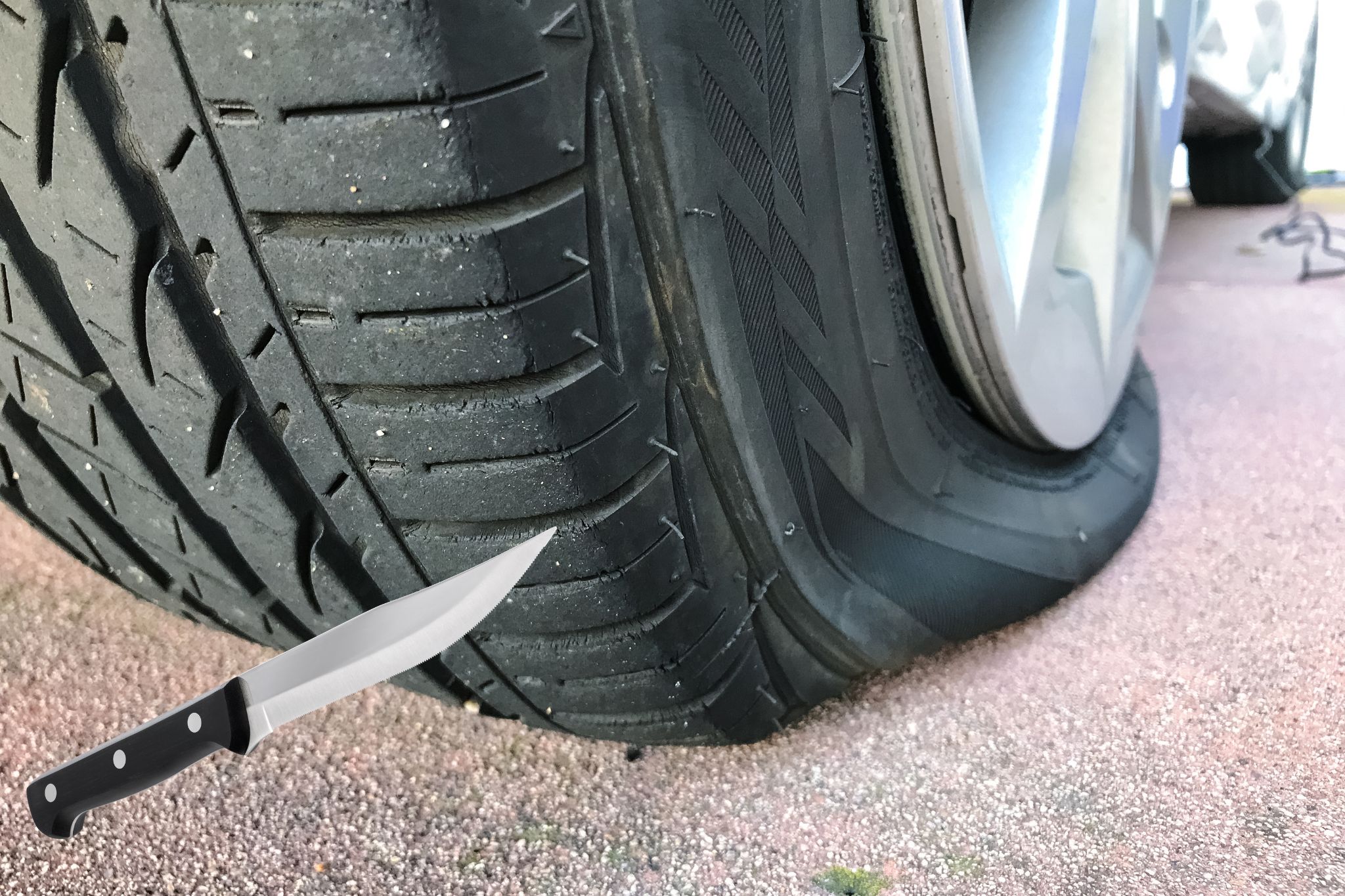 How To Prove Someone Slashed Your Tires