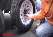 How to change a tire on a single axle travel trailer