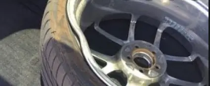how long can you drive on a bent rim