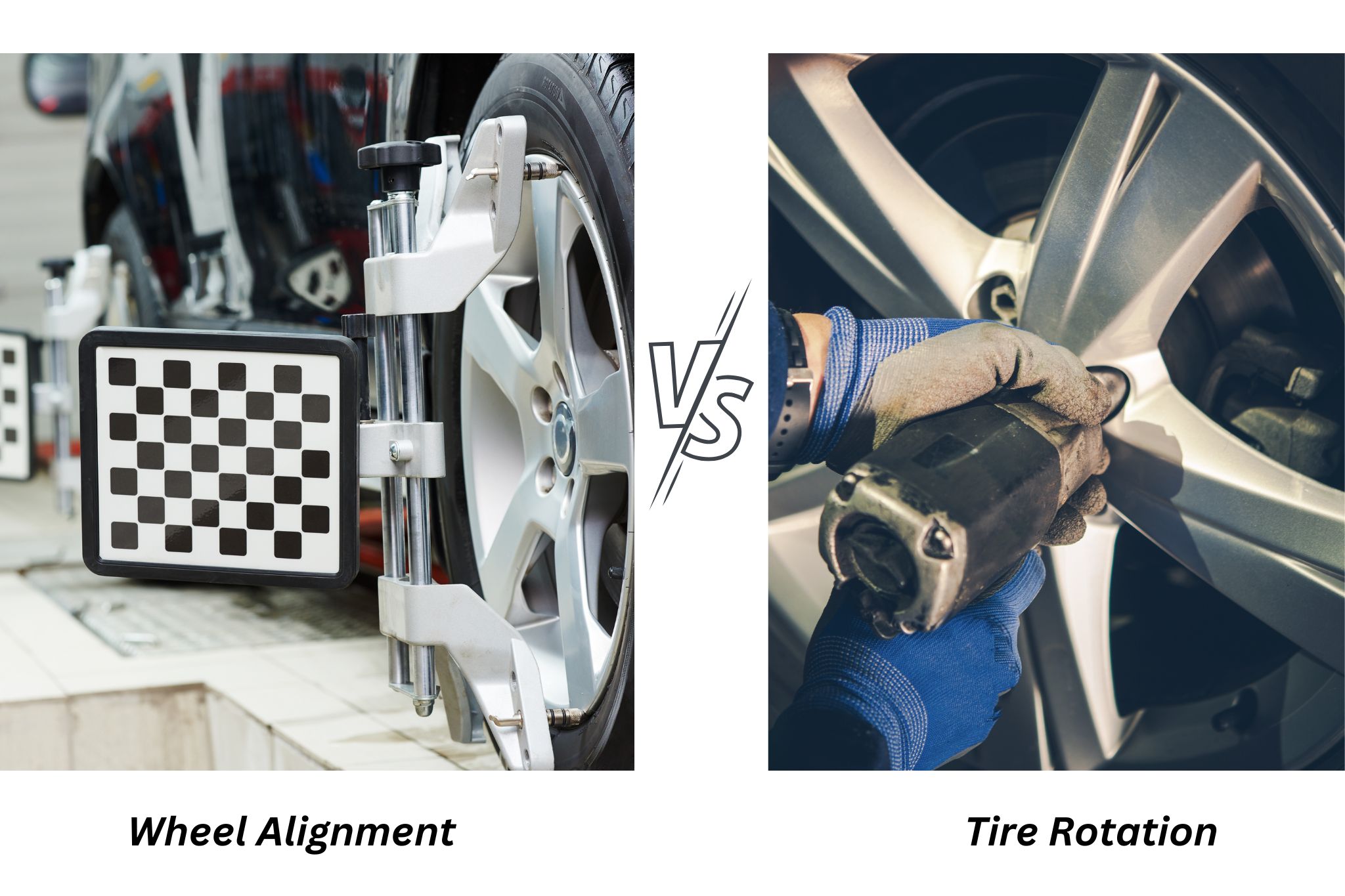 Is Wheel Alignment and Tire Rotation The Same