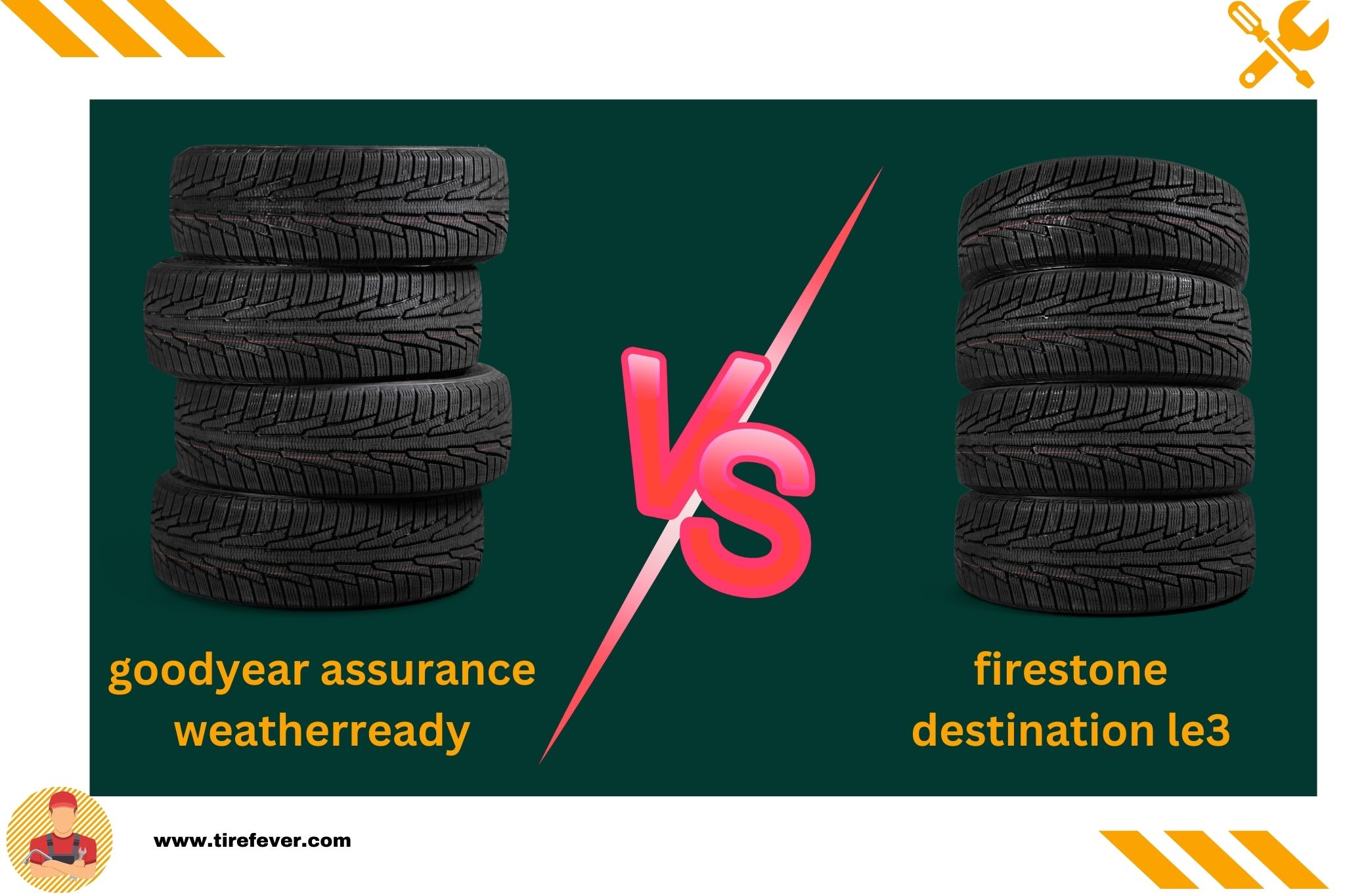 goodyear assurance weatherready vs firestone destination le3