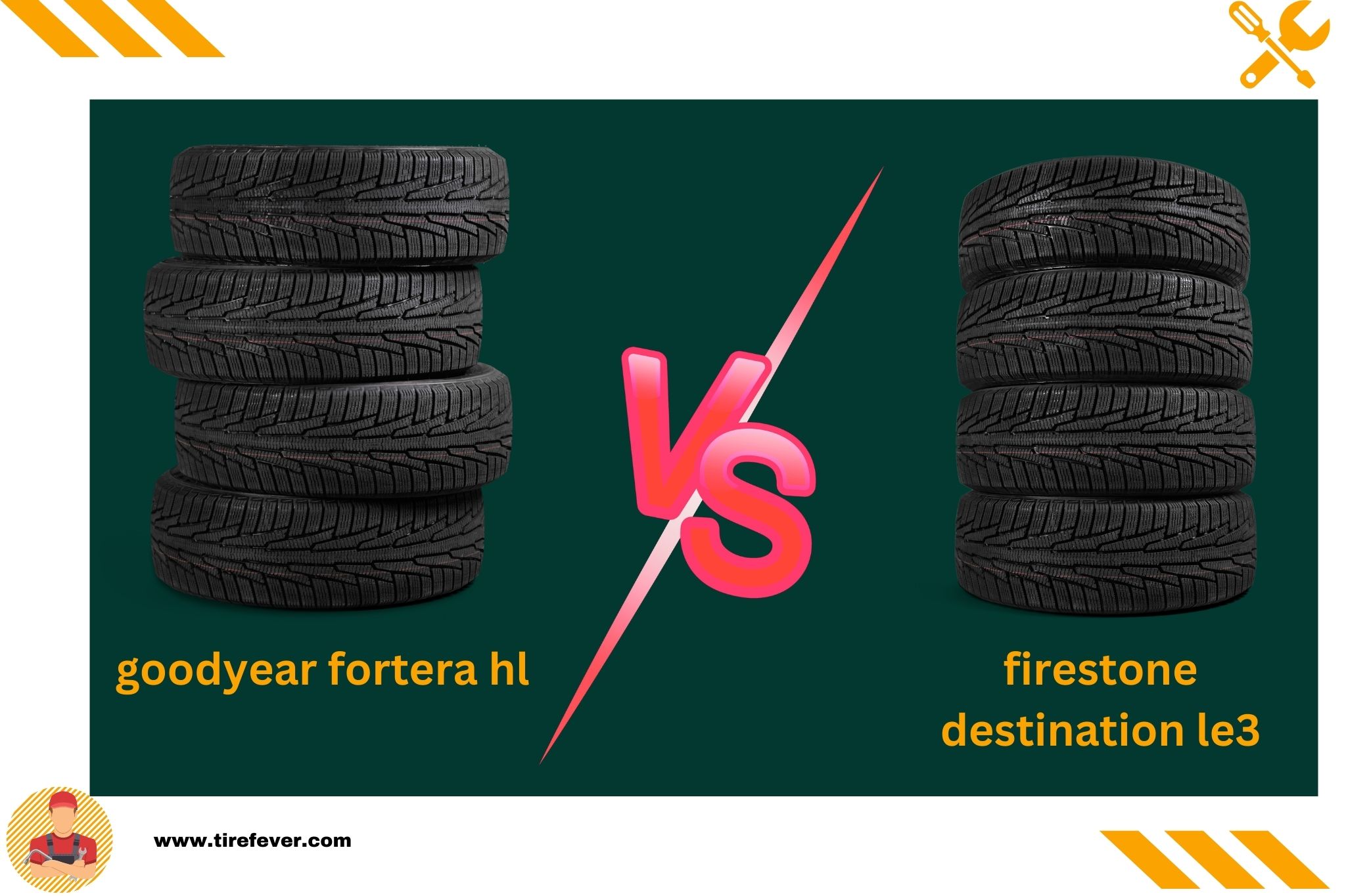 goodyear fortera hl vs firestone destination le3