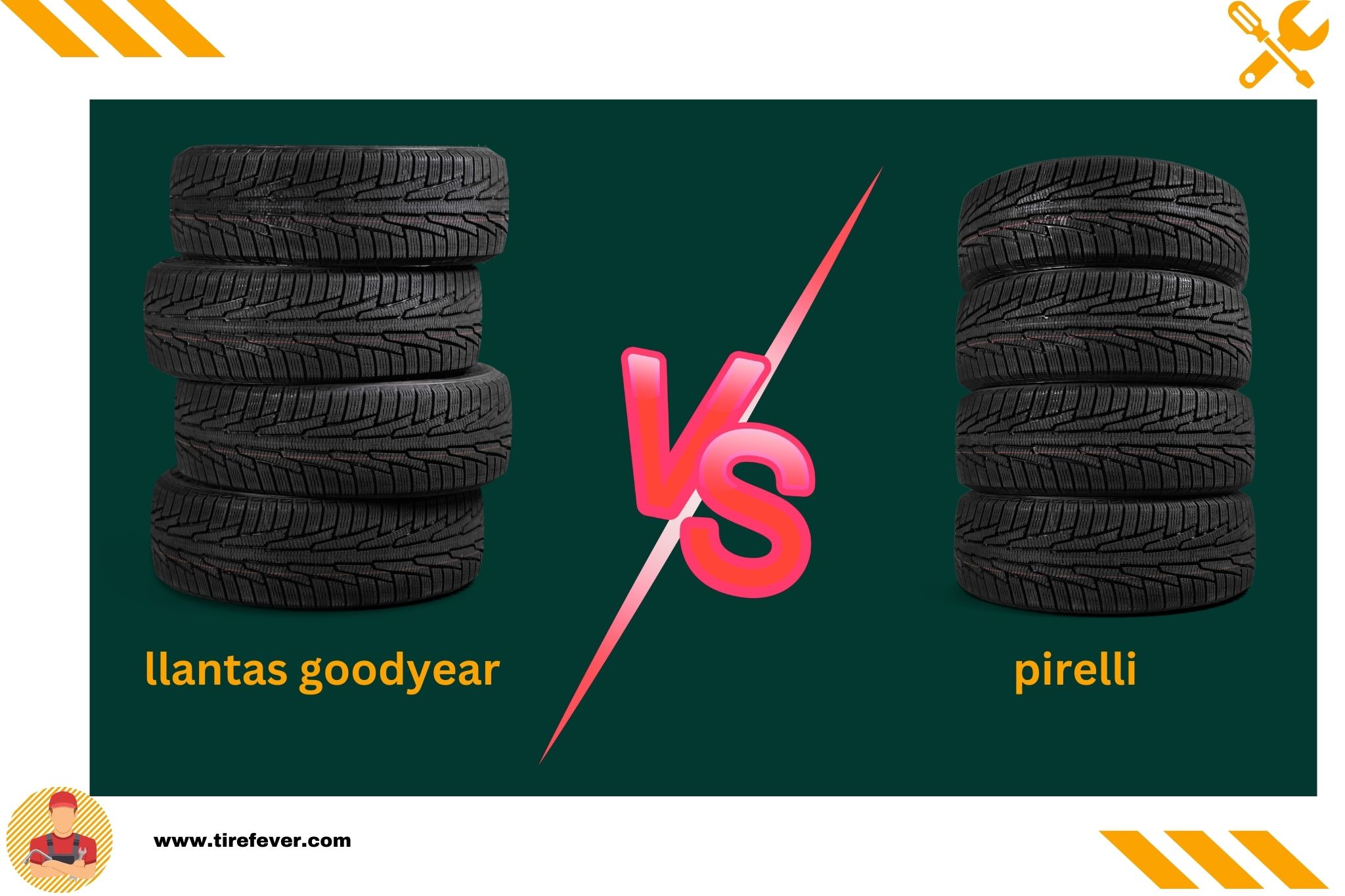llantas goodyear vs pirelli