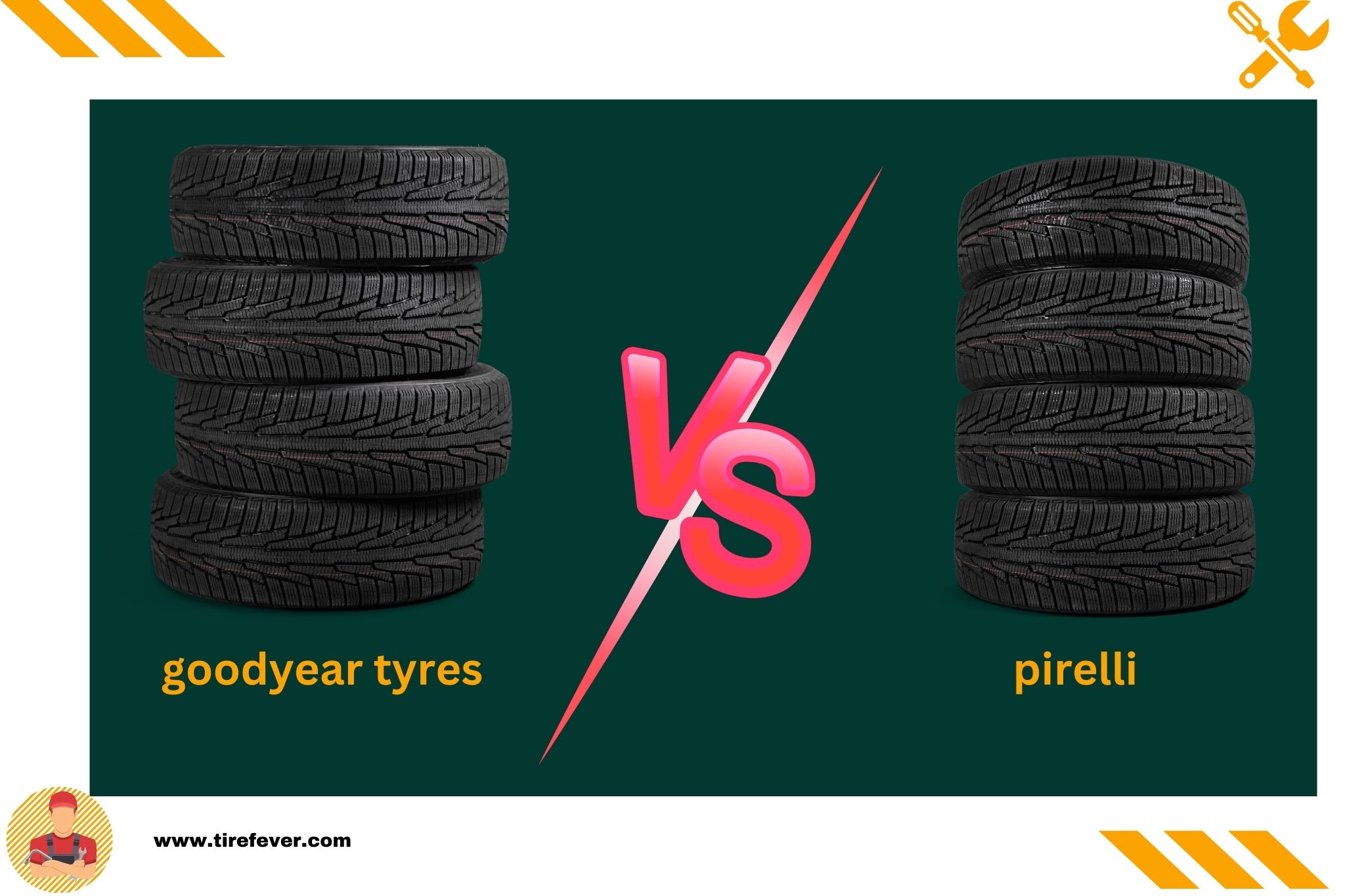 goodyear tyres vs pirelli