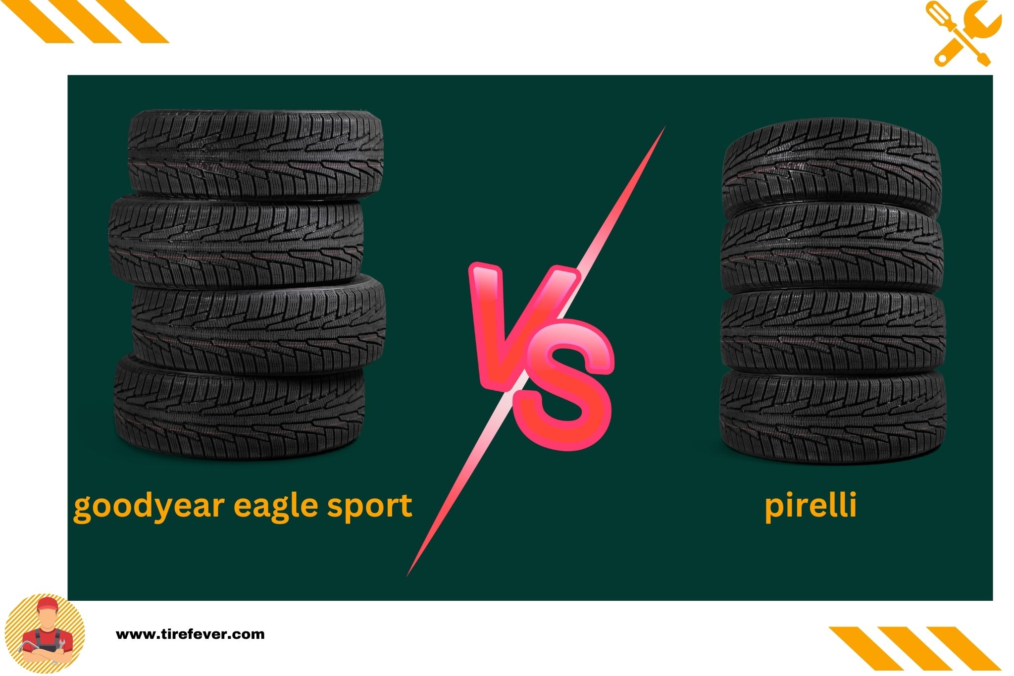 goodyear eagle sport vs pirelli