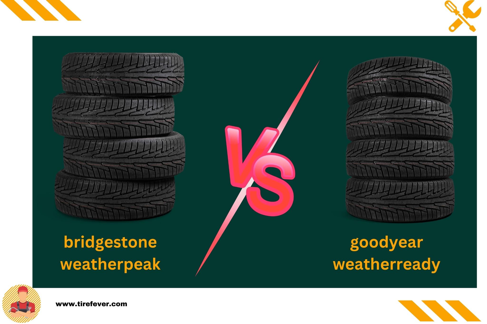 bridgestone weatherpeak vs goodyear weatherready