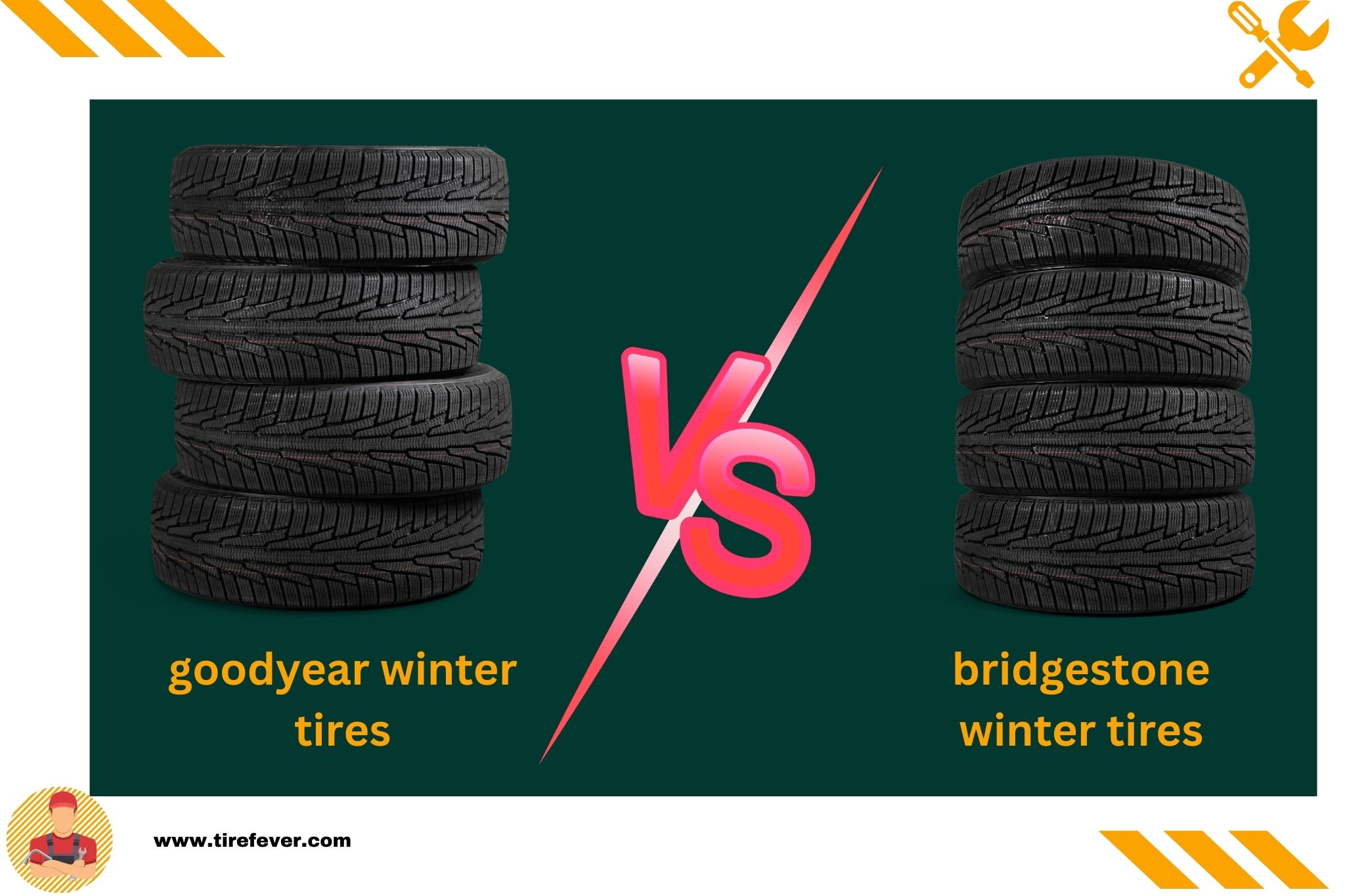 goodyear winter tires vs bridgestone winter tires
