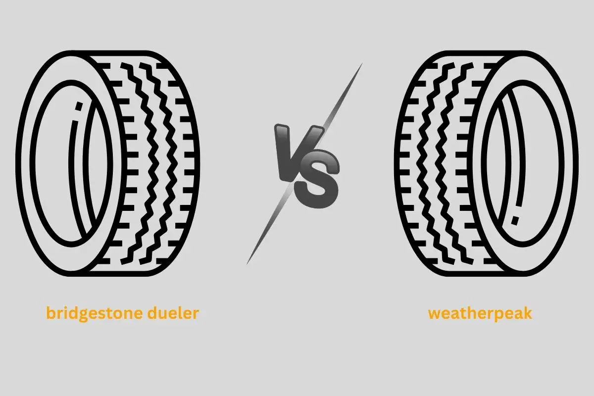 bridgestone dueler vs weatherpeak