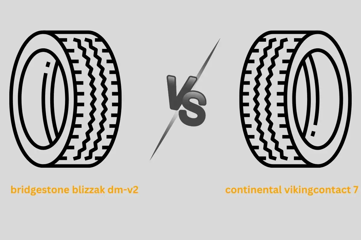 bridgestone blizzak dm-v2 vs continental vikingcontact 7
