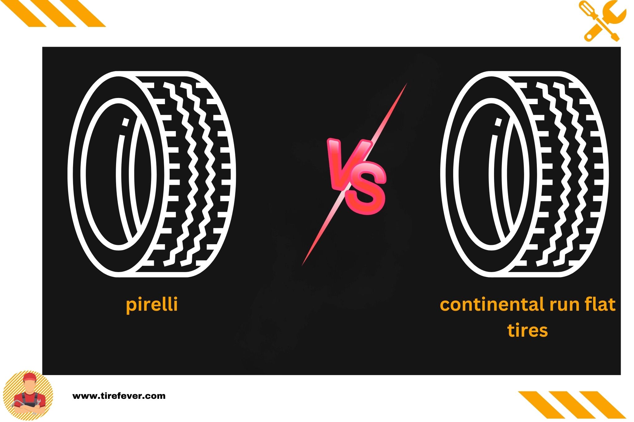 pirelli vs continental run flat tires