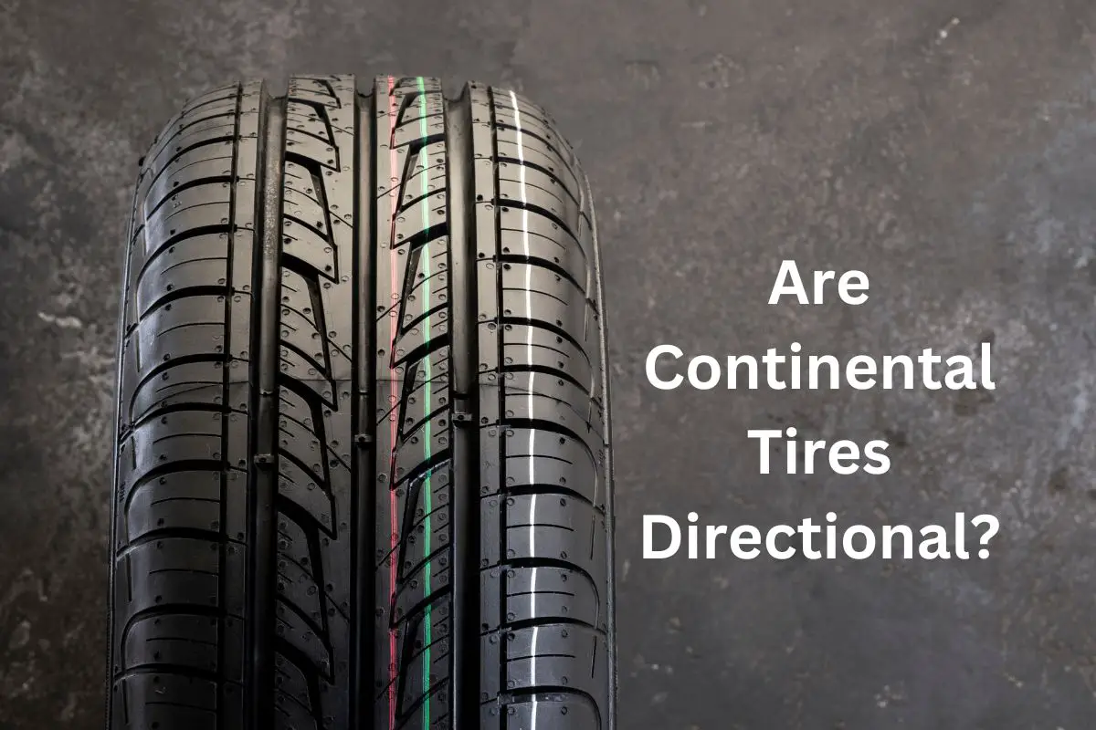 Are Continental Tires Directional?