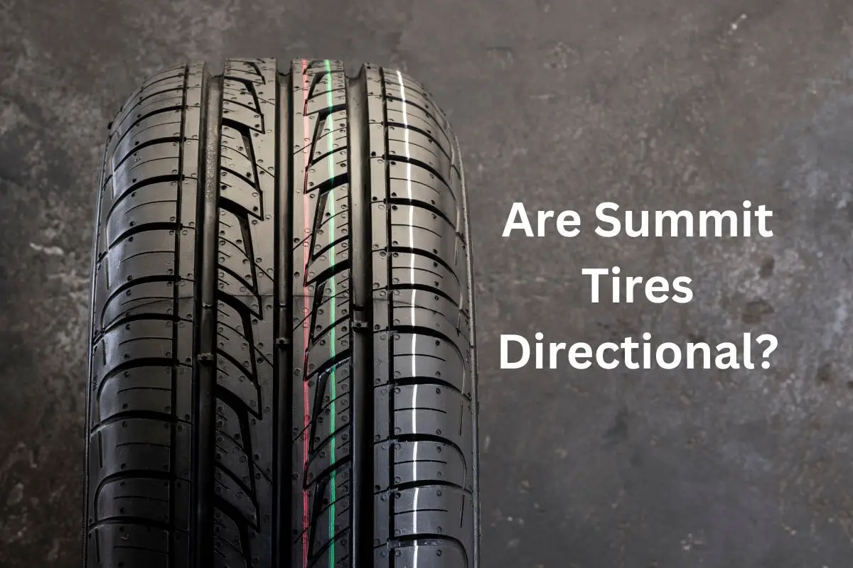 Are Summit Tires Directional?