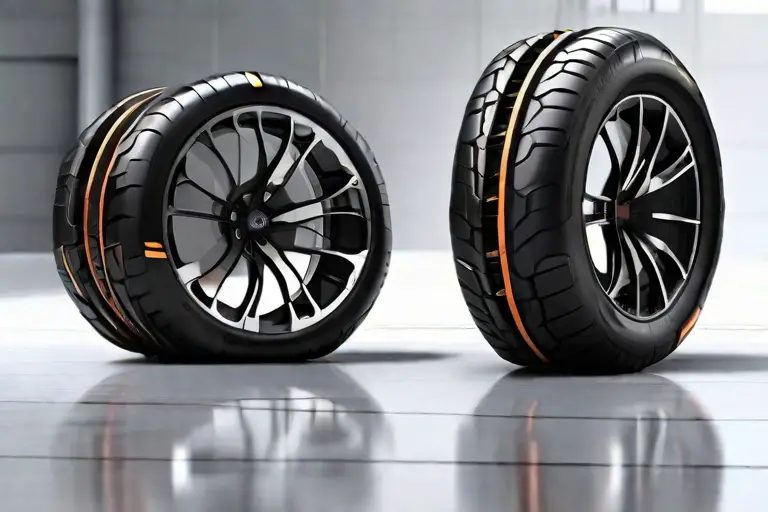 Leonardo Diffusion XL futuristic car tires in the year 2050 3