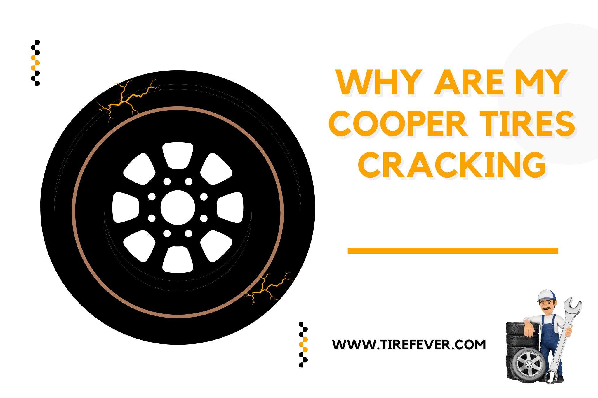 why are my Cooper tires cracking